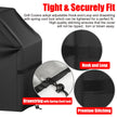 Grill Cover, 48 inch BBQ Gas Grill Cover Waterproof Weather Resistant, UV and Fade Resistant, UV Resistant Material for Weber Char-Broil Nexgrill Grills and More, Black 🍁 All In One Marketplace Canada