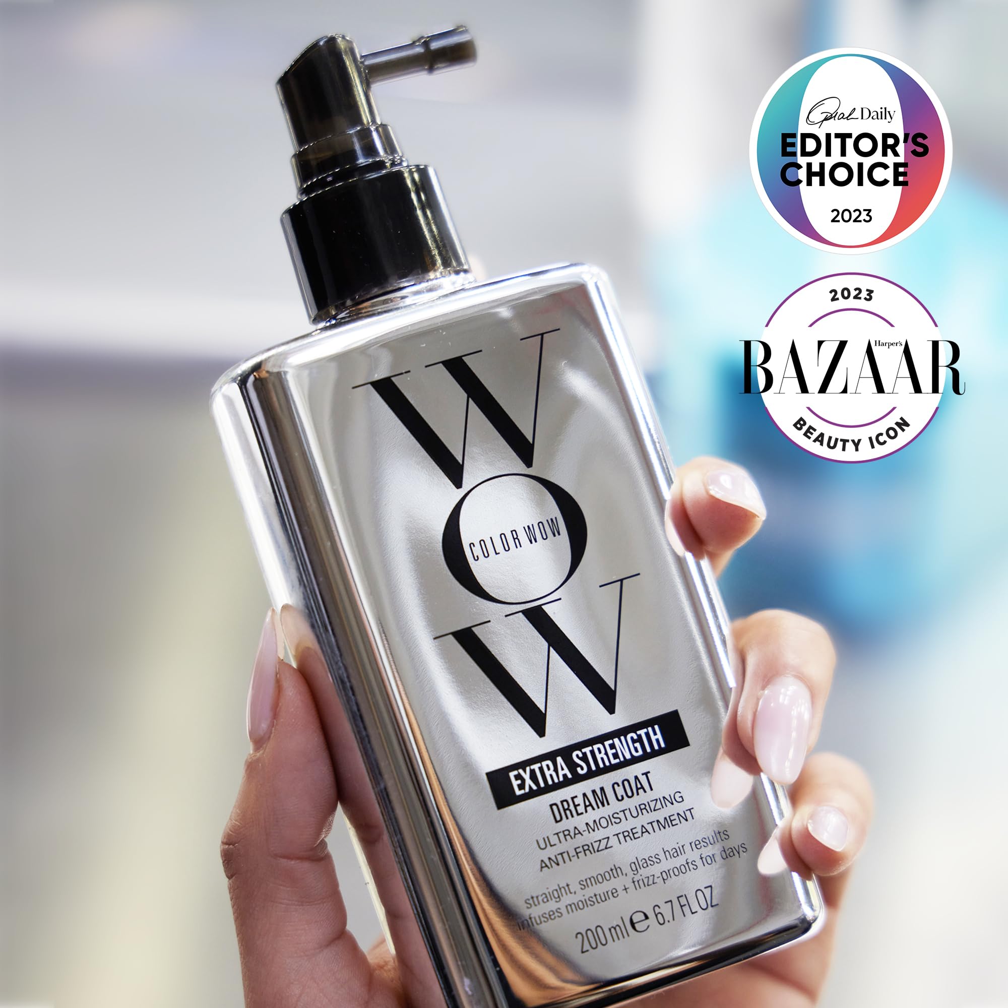 COLOR WOW Extra Strength Dream Coat – Powerful ultra moisturizing, anti humidity treatment for extremely frizz prone hair| glassy smooth, straight + resistant styles up to 3-4 washes 🍁 All In One Marketplace Canada