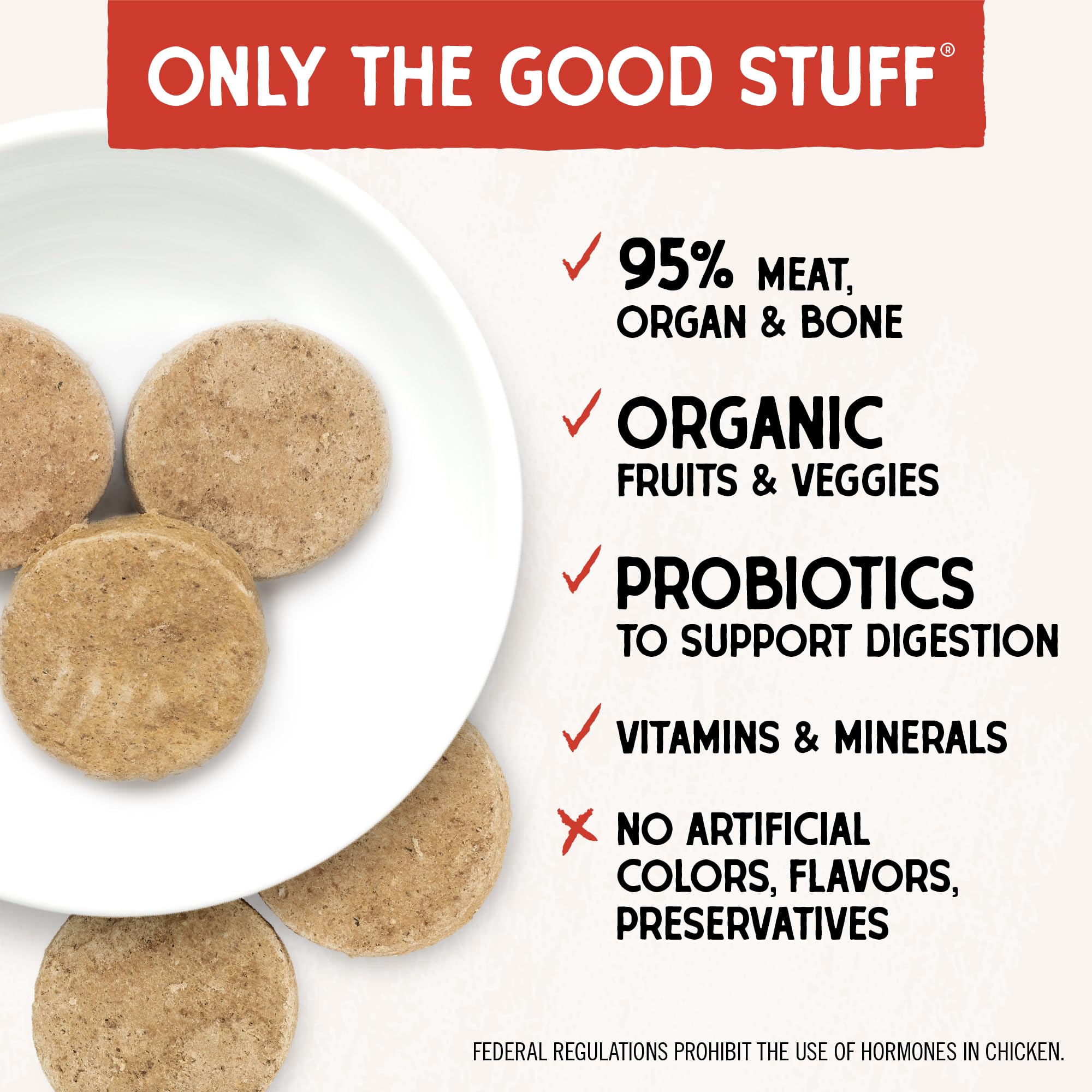 Stella & Chewy’s Freeze Dried Raw Dinner Patties – Grain Free Dog Food, Protein Rich Chewy’s Chicken Recipe – 708g Bag 🍁 All In One Marketplace Canada