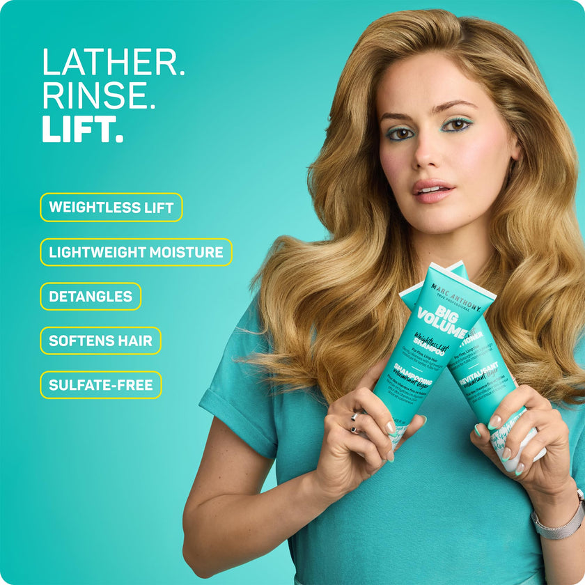 Marc Anthony Big Volume, Shampoo & Conditioner Set for Fine & Flat Hair 🍁 All In One Marketplace Canada