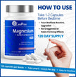 CanPrev Magnesium Bisglycinate Chelated + GABA & Melatonin, 120 Veg Caps, 120-Day Supply, Supports Restful Night, Muscle Function, Promote Relaxation & Balanced Sleep-Wake Cycle, Vegan, No GMO, Gluten 🍁 All In One Marketplace Canada