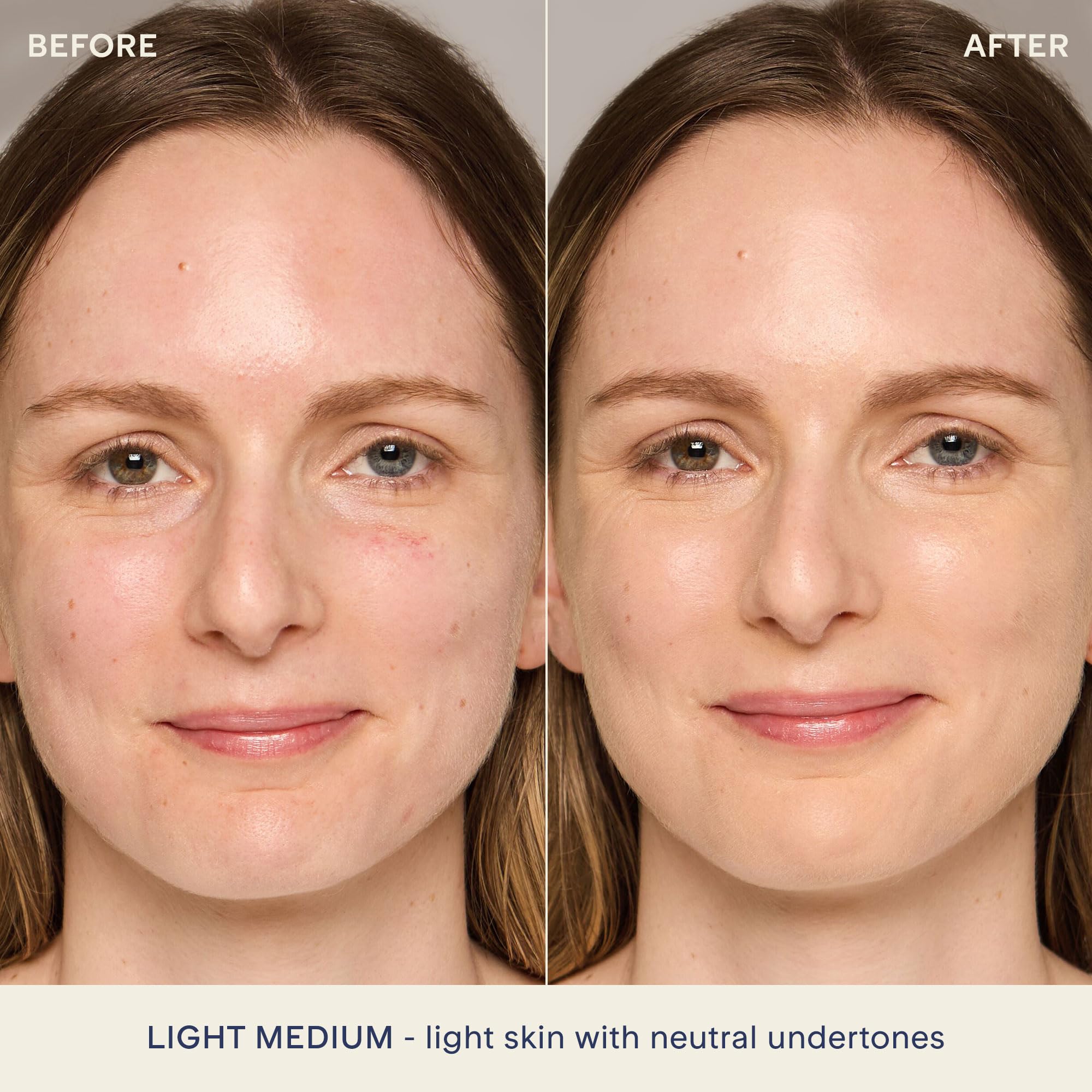 Marcelle CC Cream SPF 35, Light Medium, Complete Correction, Tinted Moisturizer, Non-Comedogenic, Perfume-Free, Paraben-Free, Oil-Free, Hypoallergenic, Cruelty-Free, 30 mL 🍁 All In One Marketplace Canada