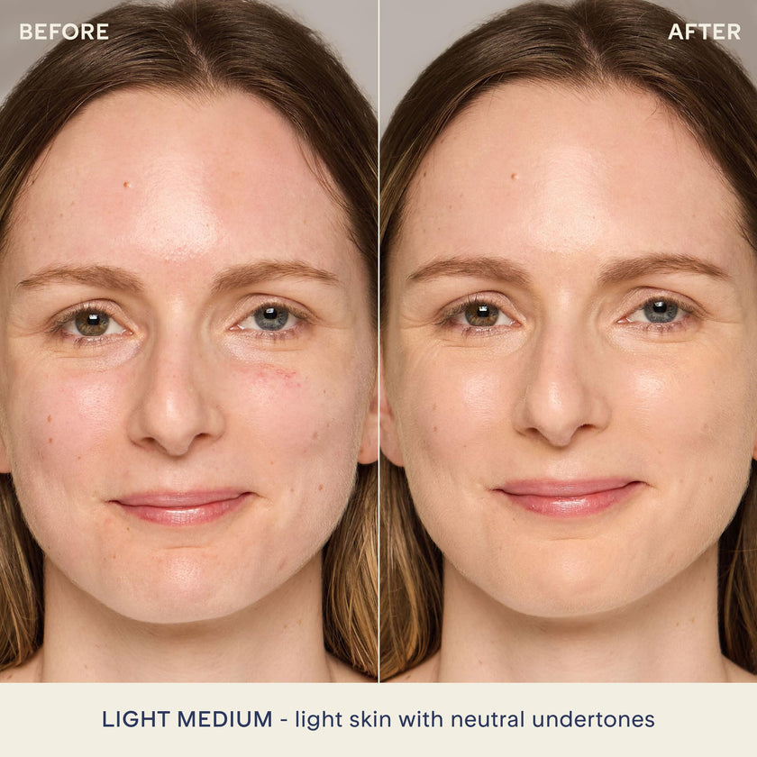 Marcelle CC Cream SPF 35, Light Medium, Complete Correction, Tinted Moisturizer, Non-Comedogenic, Perfume-Free, Paraben-Free, Oil-Free, Hypoallergenic, Cruelty-Free, 30 mL 🍁 All In One Marketplace Canada