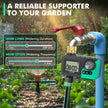 RESTMO Water Timer for Garden Hose, Programmable Sprinkler Timer with Brass Inlet, Rain Delay/Manual ON/Off/Automatic Irrigation Control, Hose Timer for Outdoor Faucet, Yard and Lawn Watering System 🍁 All In One Marketplace Canada