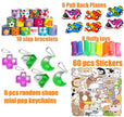 124 Pcs Party Favors for Kids, Goodie Bag Items, Loot Bag Fillers, Pinata Filler, Treasure Box Toys for kids Classroom Prizes, Treasure Chest, Easter Basket Egg Fillers Birthday Gifts 🍁 All In One Marketplace Canada