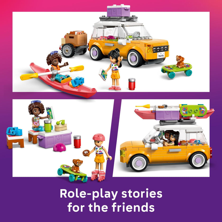 LEGO Friends Friendship Road-Trip Travel Car Toy - Buildable Storytelling Playset with Pretend Play Toys and Puppy Figurine - Fun Birthday Gift Idea for Girls & Boys, Ages 6+ - 42659 🍁 All In One Marketplace Canada