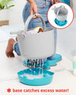 Skip Hop Bath Toy Storage, Moby Stowaway Bucket, Grey 🍁 All In One Marketplace Canada