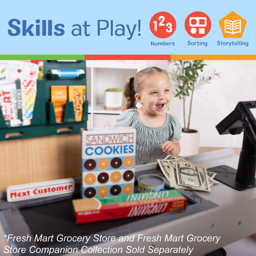 Melissa & Doug Fresh Mart Grocery Store Companion Pretend Play Food Set 🍁 All In One Marketplace Canada