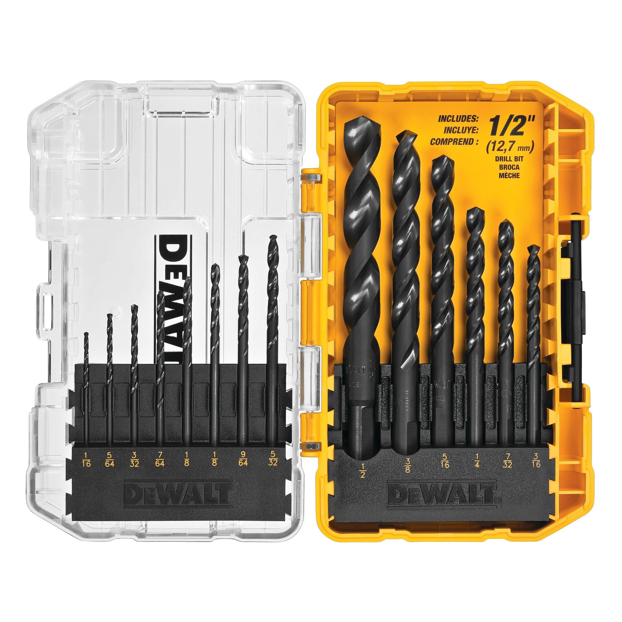 DEWALT Drill Bit Set, Black and Gold, 14-Piece (DWA1184) 🍁 All In One Marketplace Canada