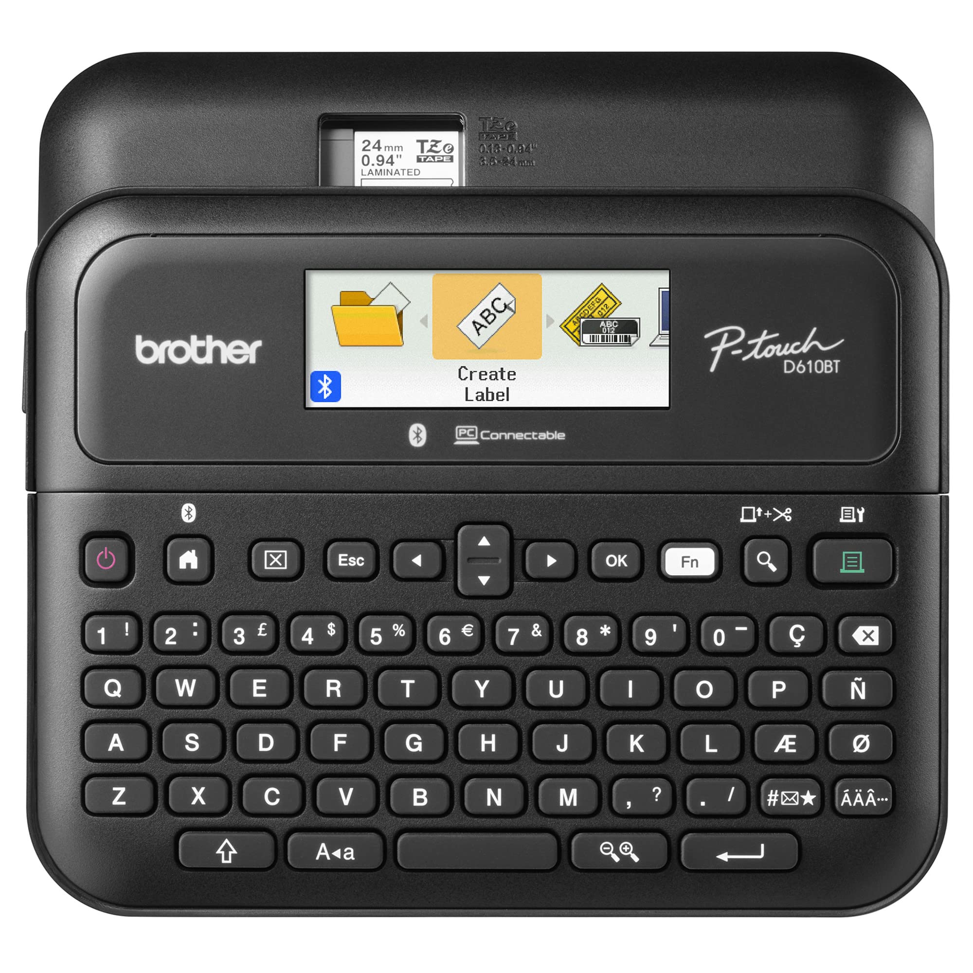 Brother P-Touch PT-D610BT Business Professional Connected Label Maker – Bluetooth® Thermal Labeling Machine – TZe Tape Included – Refillable, LabelManager-Compatible 🍁 All In One Marketplace Canada