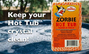 Zorbie Water Bobble Hot Tub Oil Scum Absorber - Scum Absorbing Sponge for Spas and Hot Tubs - Naturally Cleaner Water with Spa Sponges for Hot Tubs - Orange Floating Bobble with String- Single Package 🍁 All In One Marketplace Canada