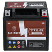 Battanux YTX5L-BS 12V5Ah SLA/AGM Motorcycle Battery - Maintenance Free, No Tool Installation, Advanced Tech, Environmental | Fits ATV/UTV/Snowmobile/Motorbike 🍁 All In One Marketplace Canada