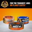Gorilla Tape, Duct Tape, Utility Tape, Triple Layer Strength, Indoor & Outdoor, Weather Resistant Shell, 1.88 in x 50 yd, Black, (Pack of 1) 🍁 All In One Marketplace Canada