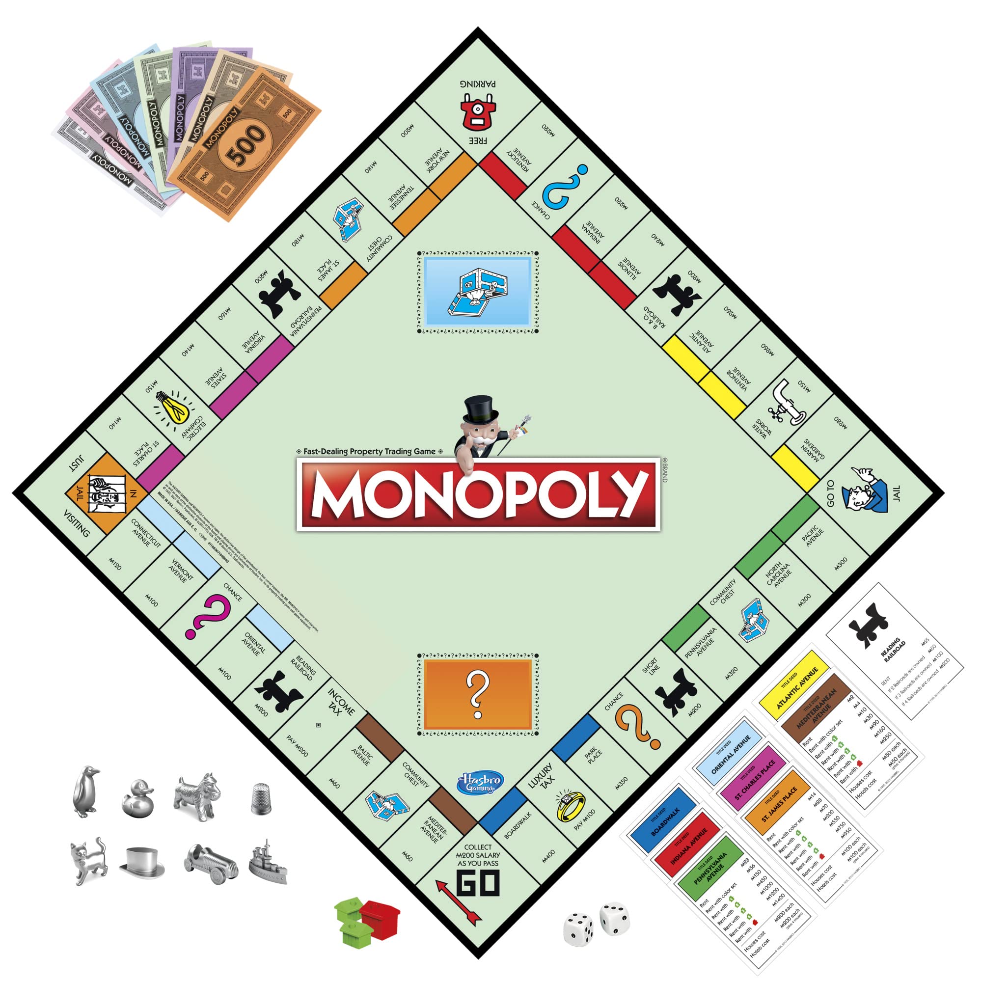 Monopoly Game, Family Board Games for 2 to 6 Players & Kids Ages 8 and Up, Includes 8 Tokens (Token Vote Edition) 🍁 All In One Marketplace Canada