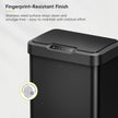 EKO Mirage-T 50 Liter / 13.2 Gallon Touchless Rectangular Motion Sensor Trash Can, Brushed Stainless Steel Finish 🍁 All In One Marketplace Canada