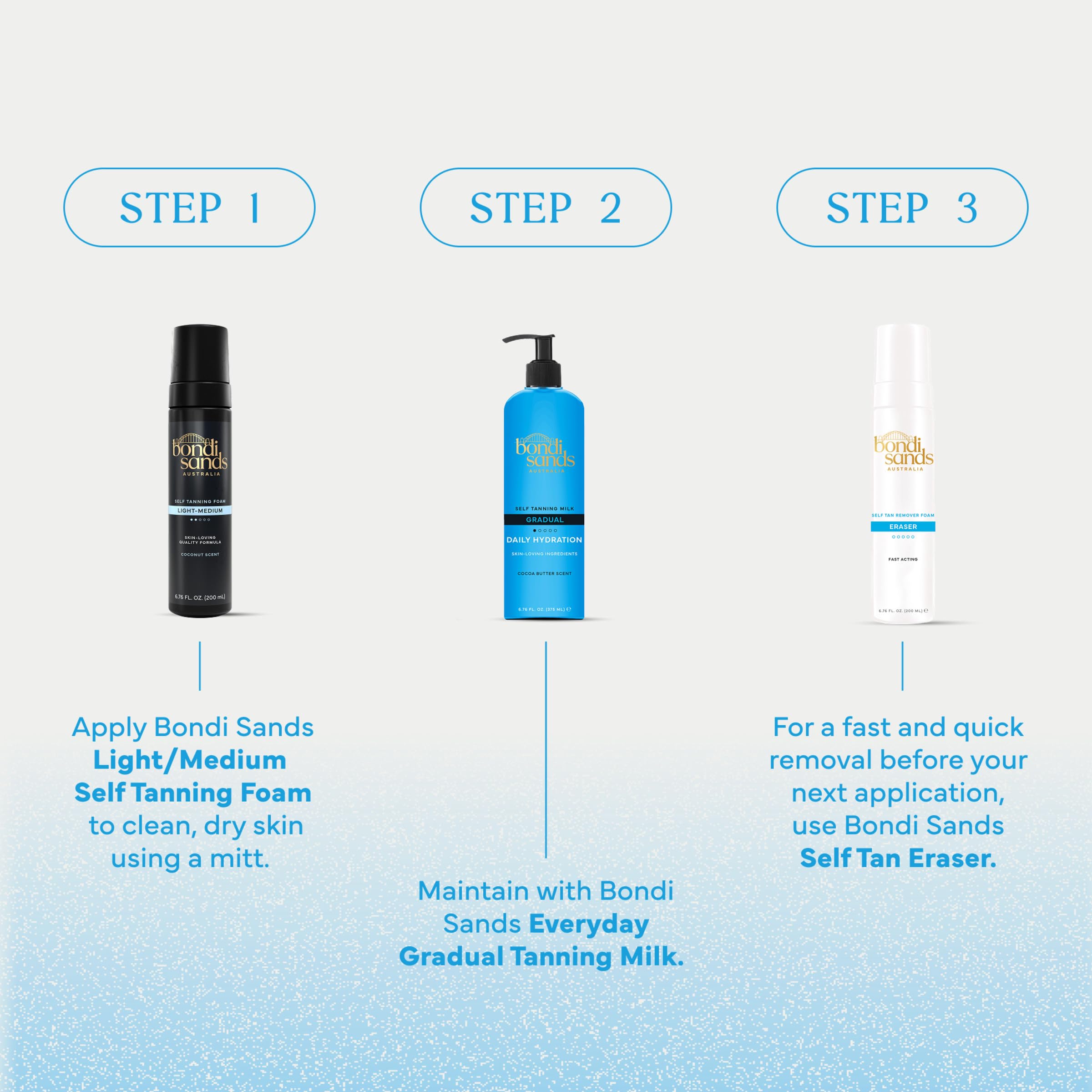 Bondi Sands Self Tanning Foam Light/Medium| Lightweight Self-Tanner Foam Enriched with Aloe Vera | Coconut scent | suitable for fair skin |Streak-Free | Never Orange | Vegan & Cruelty Free (200 mL) 🍁 All In One Marketplace Canada