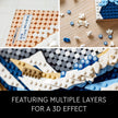 LEGO Art Hokusai – The Great Wave, 3D Japanese Wall Art, Framed Ocean Canvas Picture for Home or Office Décor, Creative DIY Activity, Arts & Crafts Kit, Hobbies for Adults, 31208 🍁 All In One Marketplace Canada