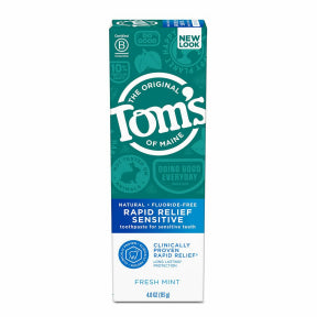 Tom's Of Maine - Rapid Relief Sensitive Toothpaste (76ml)