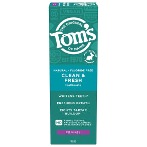 Tom's Of Maine - Tom's Clean & Fresh TPaste Fennel (85ml)