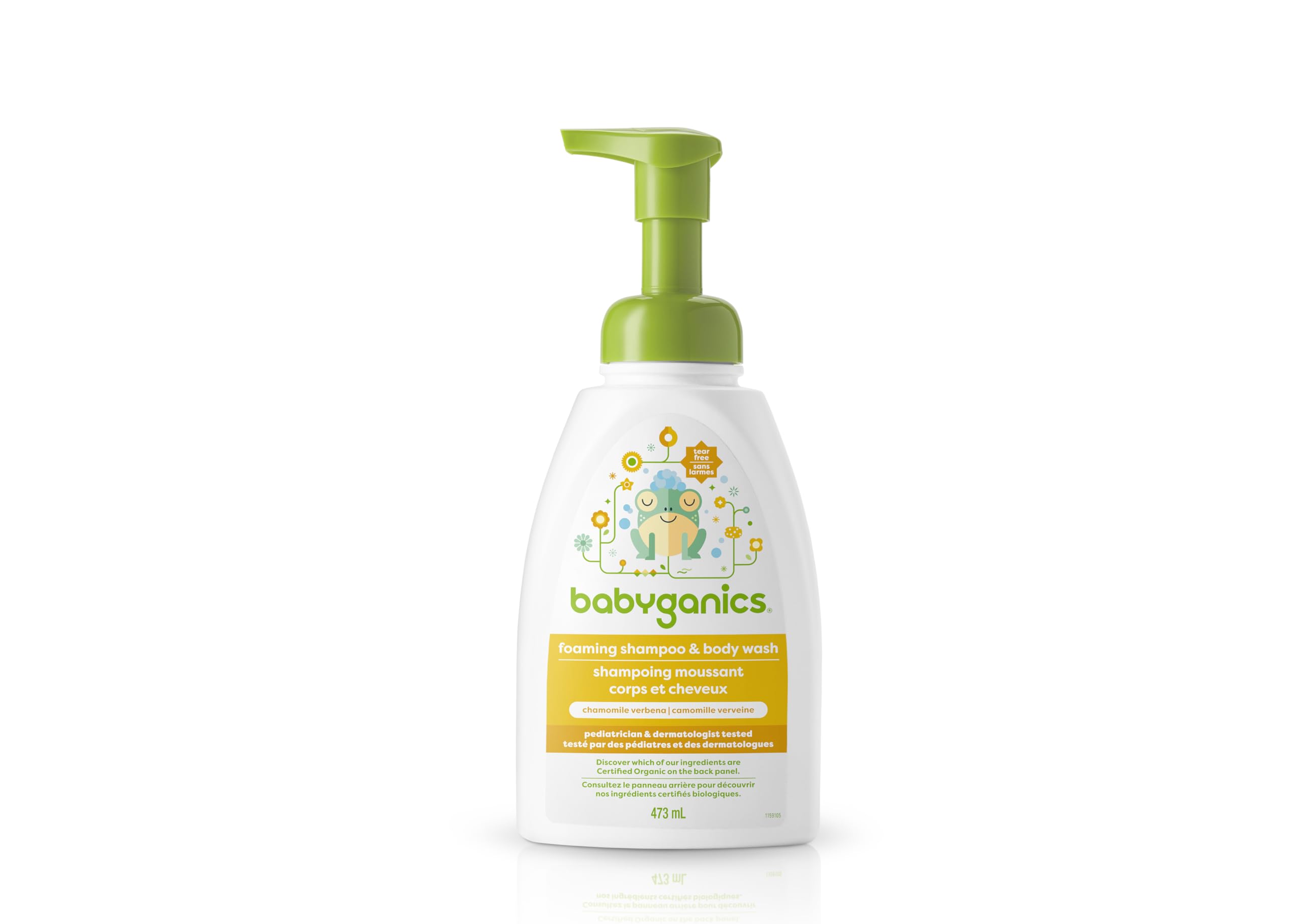 Babyganics - Shampoo & Body Wash - Chamomile (473ml)