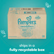 Pampers Diapers - Swaddlers 360 degrees - Size 4, 132 Count, up to 100% Leakproof Comfy Dry Fit, EZ Off Tabs Designed for Easy Changes, Pull On Diaper 🍁 All In One Marketplace Canada