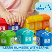 Play-Act Learning Toy for Toddlers 1 2 3 Years Old, Counting, Matching & Sorting Montessori Learning Farm Train Including 9 Farm Animals, Birthday Gift for Baby Boys Girls 🍁 All In One Marketplace Canada