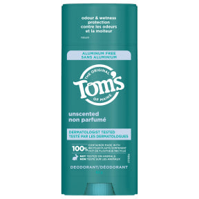 Tom's Of Maine - Long- Lasting Unscented Deo (92g)