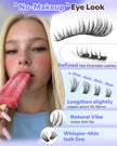 Wispy Lash Clusters Kit Eyelash Clusters Natural Cluster Lashes Extension Kit Eyelash Extension10-16mm CC Curve For DIY 🍁 All In One Marketplace Canada