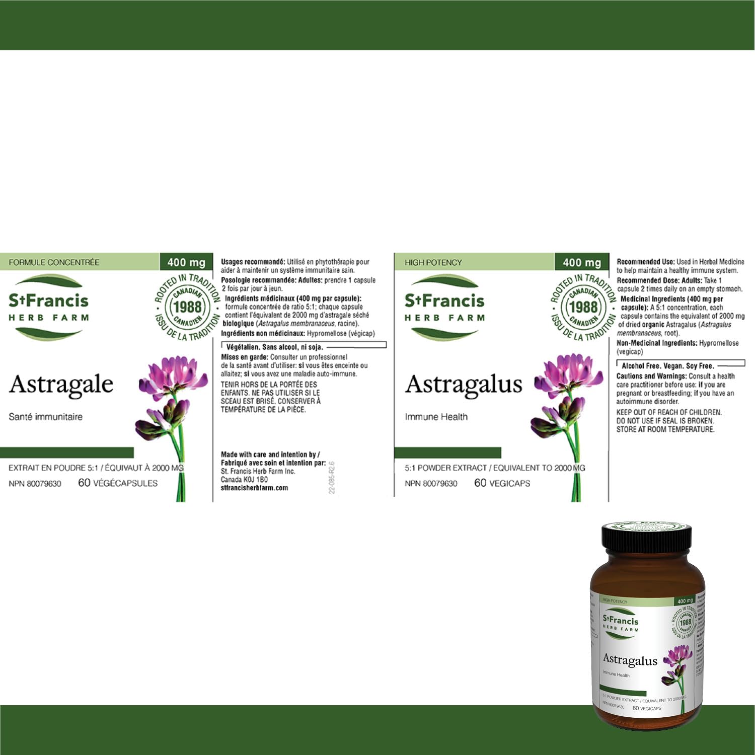 St. Francis Herb Farm - Astragalus (100ml)