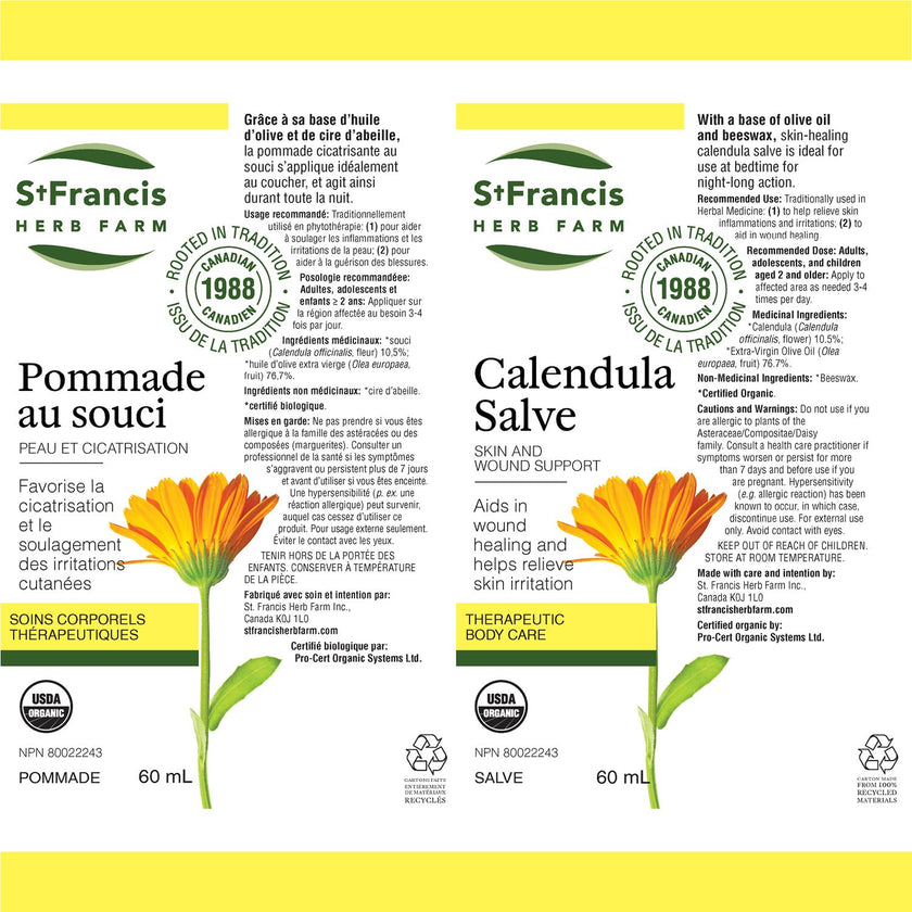 St. Francis Herb Farm - Calendula (50ml)