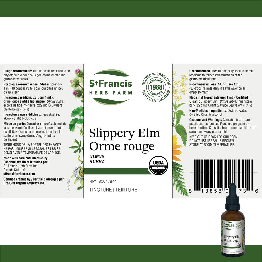St. Francis Herb Farm - Slippery Elm (50ml)