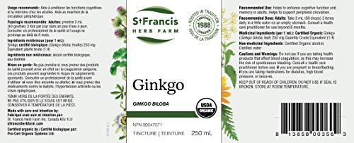 St. Francis Herb Farm - Ginkgo (50ml)