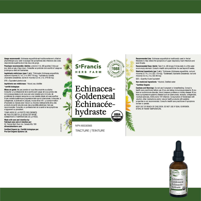 St. Francis Herb Farm - Goldenseal (50ml)