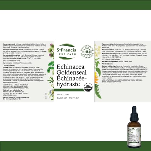 St. Francis Herb Farm - Goldenseal (100ml)