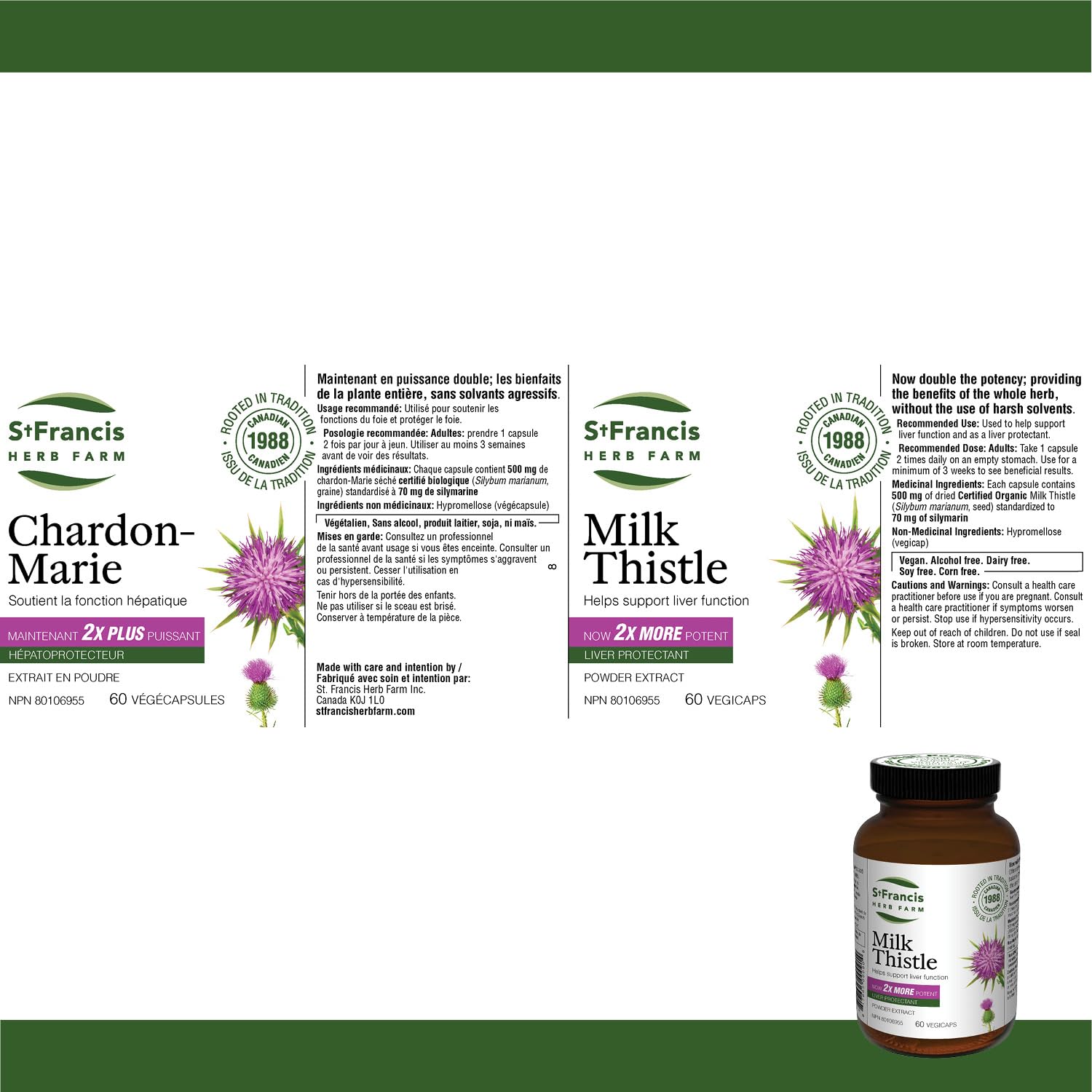 St. Francis Herb Farm - Milk Thistle (50ml)