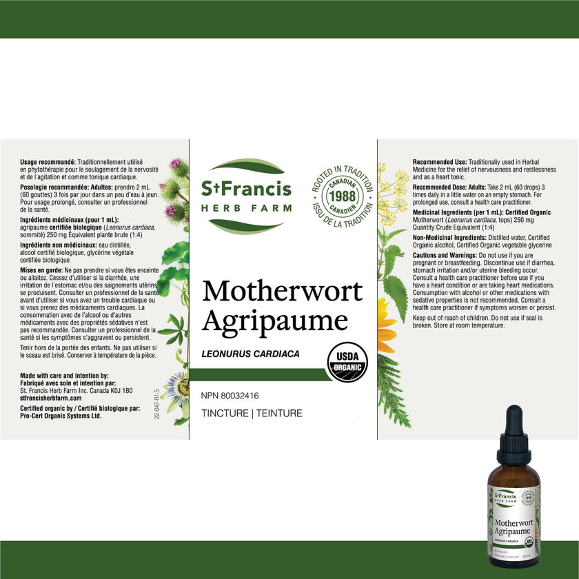 St. Francis Herb Farm - Motherwort (50ml)