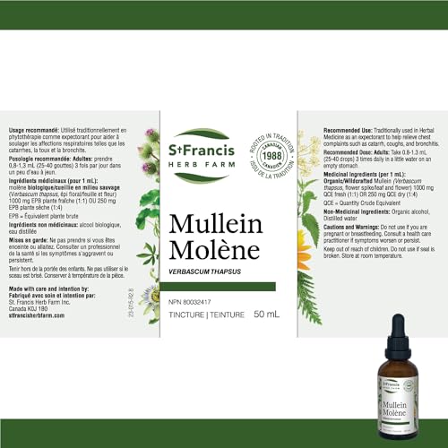 St. Francis Herb Farm - Mullein (100ml)