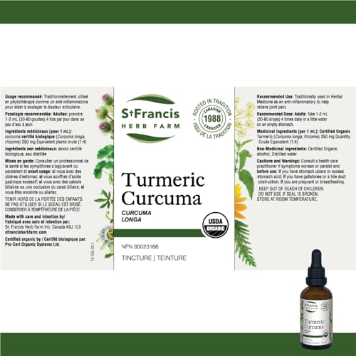 St. Francis Herb Farm - Turmeric (100ml)