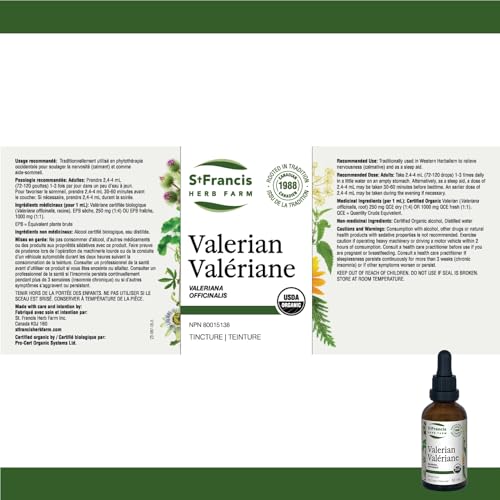 St. Francis Herb Farm - Valerian (100ml)