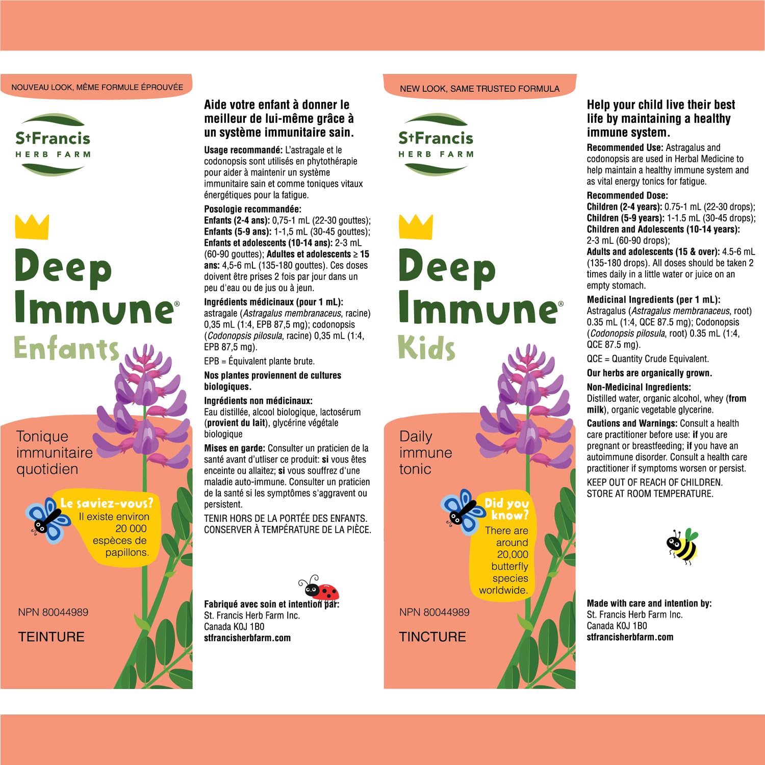 St. Francis Herb Farm - Deep Immune For Kids (100ml)