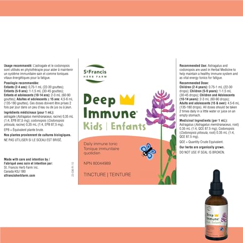 St. Francis Herb Farm - Deep Immune For Kids (100ml)