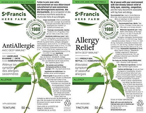 St. Francis Herb Farm - Allergy Relief With Deep Immune (100ml)