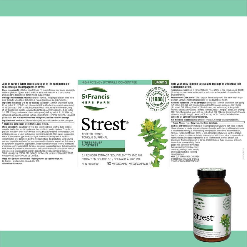 St. Francis Herb Farm - Strest (100ml)