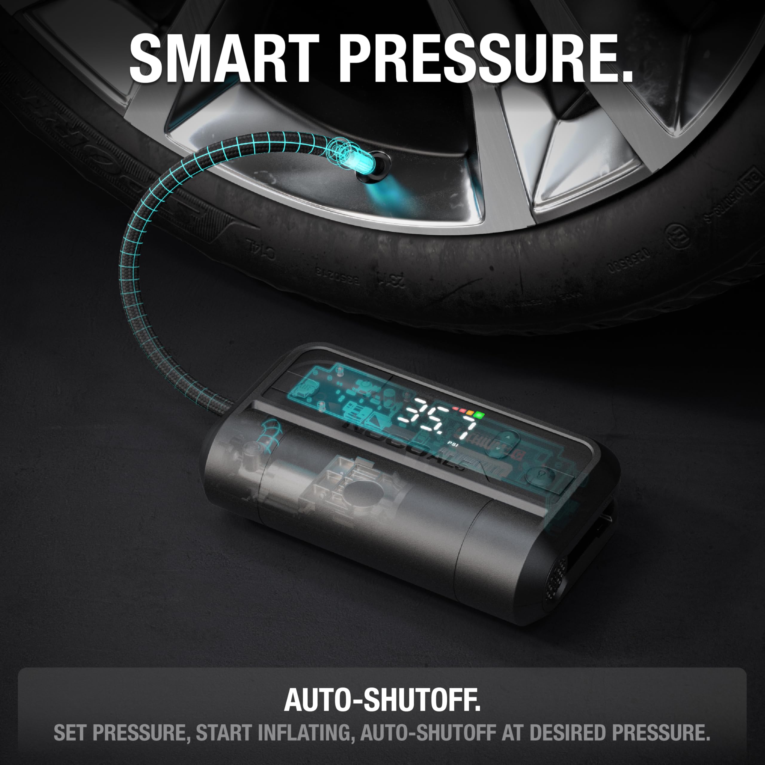 NOCO Air AL5 17 LPM 12V Cordless Tire Inflator & Portable Air Compressor 🍁 All In One Marketplace Canada