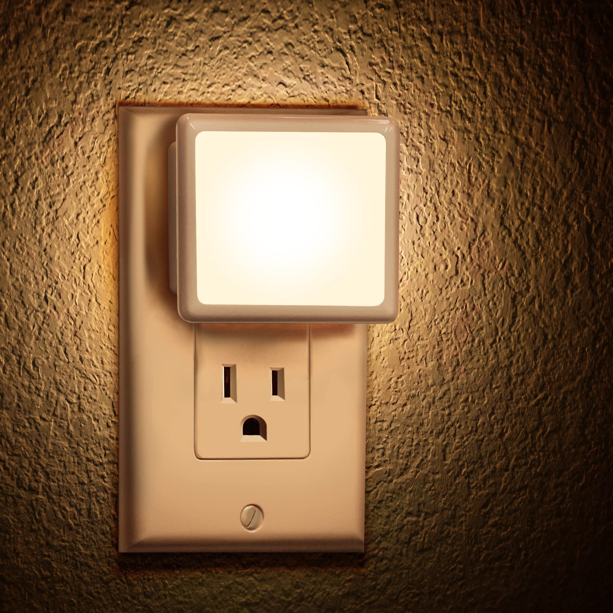 Night Lights Plug into Wall 2 Pack, L LOHAS LED Night Light with Dusk to Dawn Sensor, 3000K Soft White Nightlight, Non-Dim 🍁 All In One Marketplace Canada