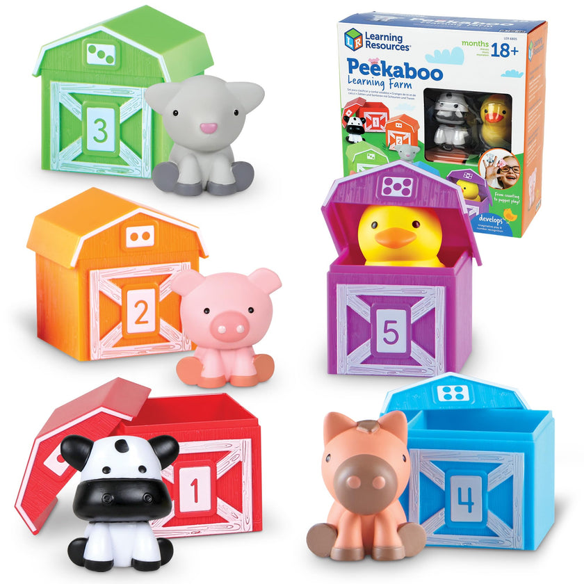 Learning Resources Peekaboo Learning Farm 🍁 All In One Marketplace Canada