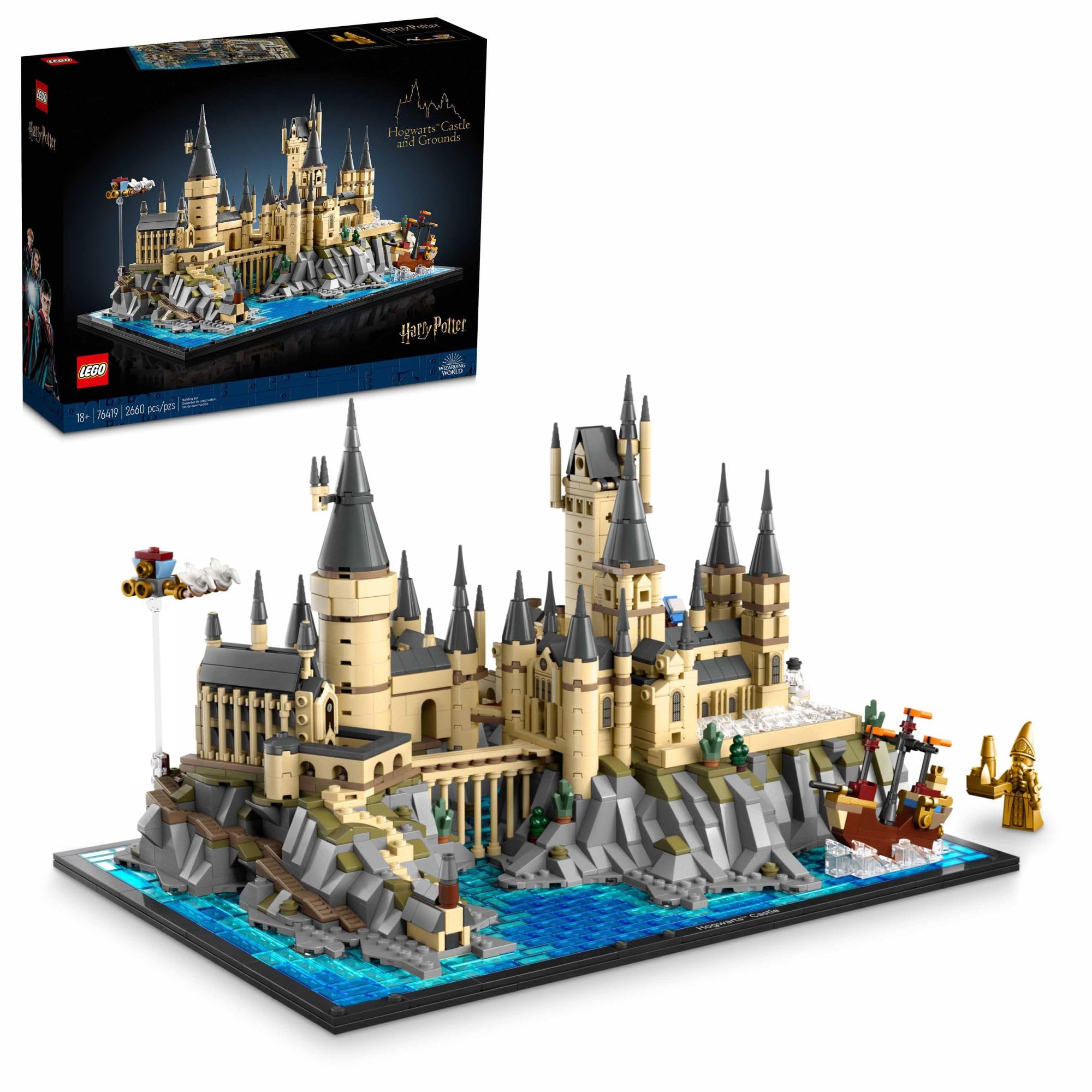 LEGO Harry Potter Hogwarts Castle and Grounds 76419 Building Set, Gift Idea for Adults, Buildable Display Model, Collectible Harry Potter Playset, Recreate Iconic Scenes from The Wizarding World 🍁 All In One Marketplace Canada