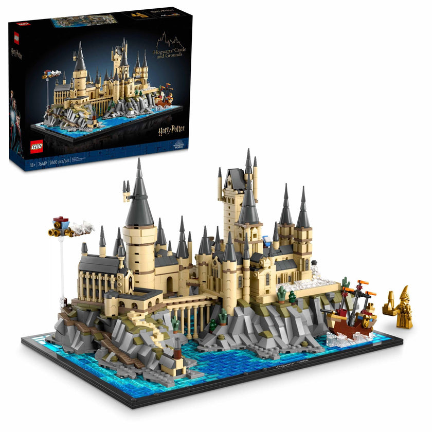 LEGO Harry Potter Hogwarts Castle and Grounds 76419 Building Set, Gift Idea for Adults, Buildable Display Model, Collectible Harry Potter Playset, Recreate Iconic Scenes from The Wizarding World 🍁 All In One Marketplace Canada