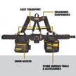 DEWALT Tool Rig Professional Tool Belt with Padded Suspenders, 25 Pockets, Durable Design, Adjustable (DWST540602) 🍁 All In One Marketplace Canada