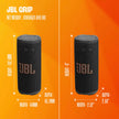 JBL Grip - Compact Bluetooth Speaker with Bold JBL Pro Sound and Ambient Light, up to 14 Hours of Playtime, Water, Dust and Drop-Proof (IP68), & Multi-Speaker Connection with Auracast (Black) 🍁 All In One Marketplace Canada